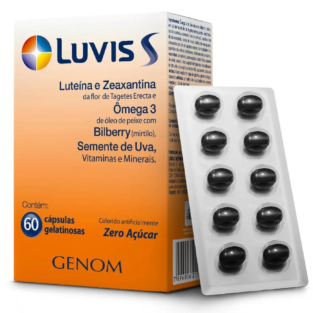 Luvis Gold com 60 Cápsulas