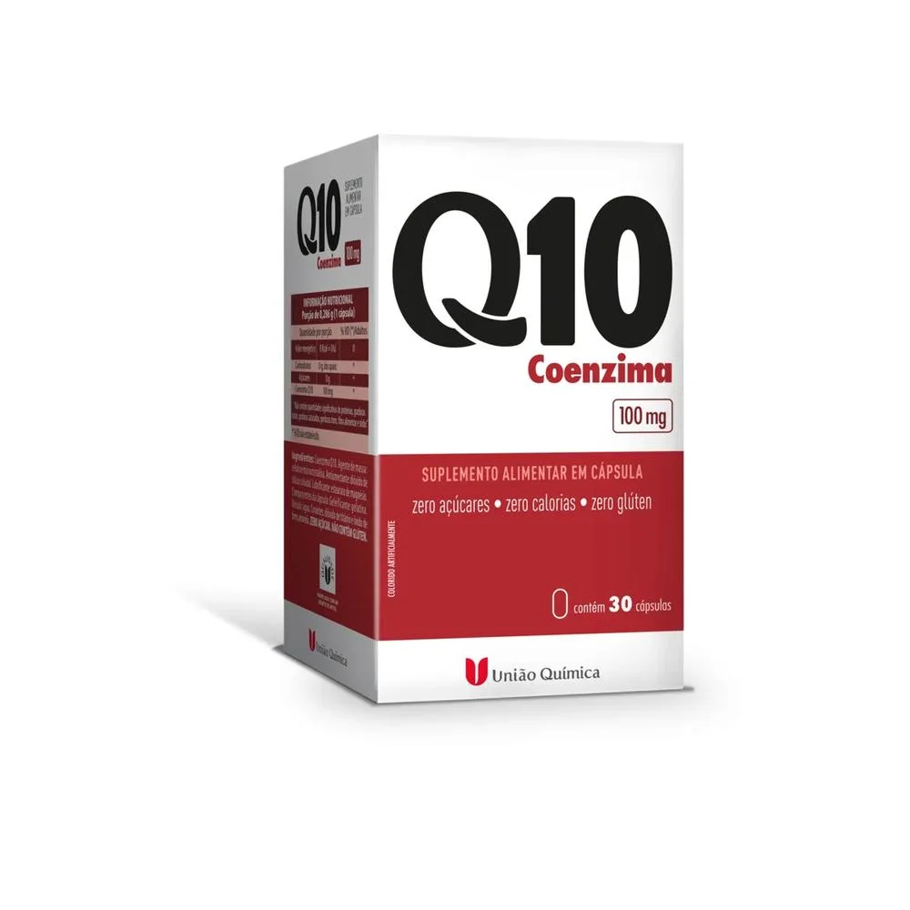 Coenzima Q10 100mg com 30 Cápsulas