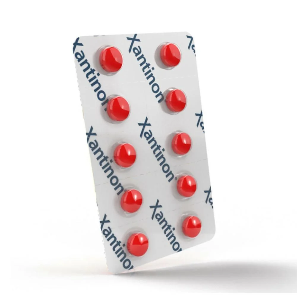 Xantinon 100mg/20mg Revestidos com 10 Comprimidos