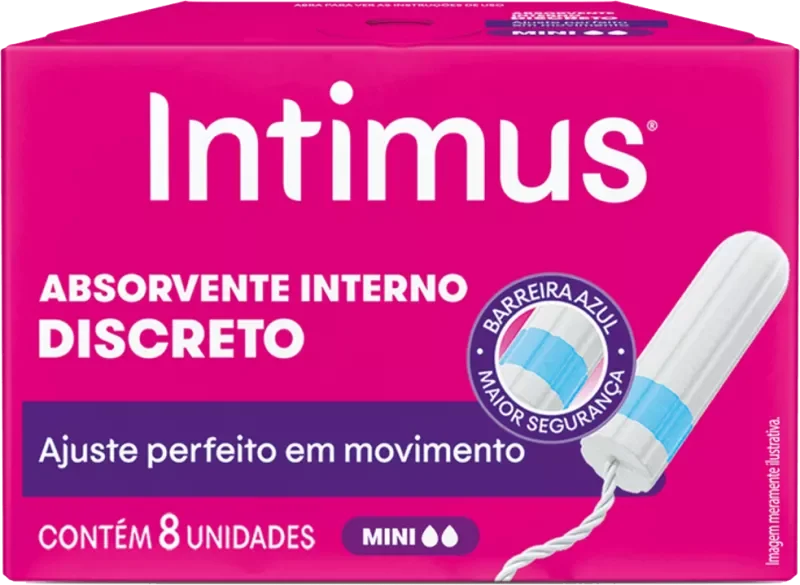 ABSORVENTE INTIMUS INTERNO 08UN MINI