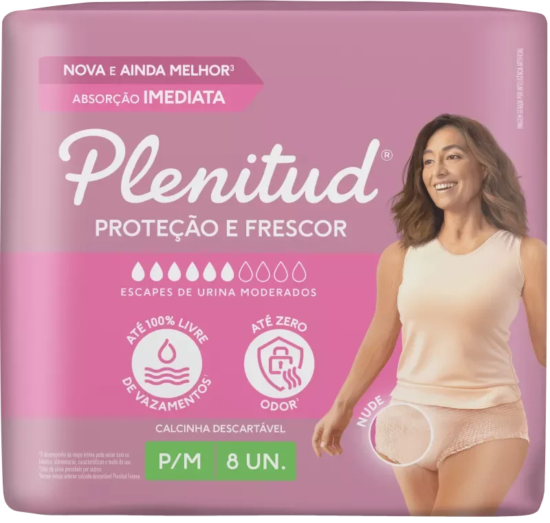 ROUPA ÍNTIMA PLENITUD FEMME 08UN P/M FEMININO