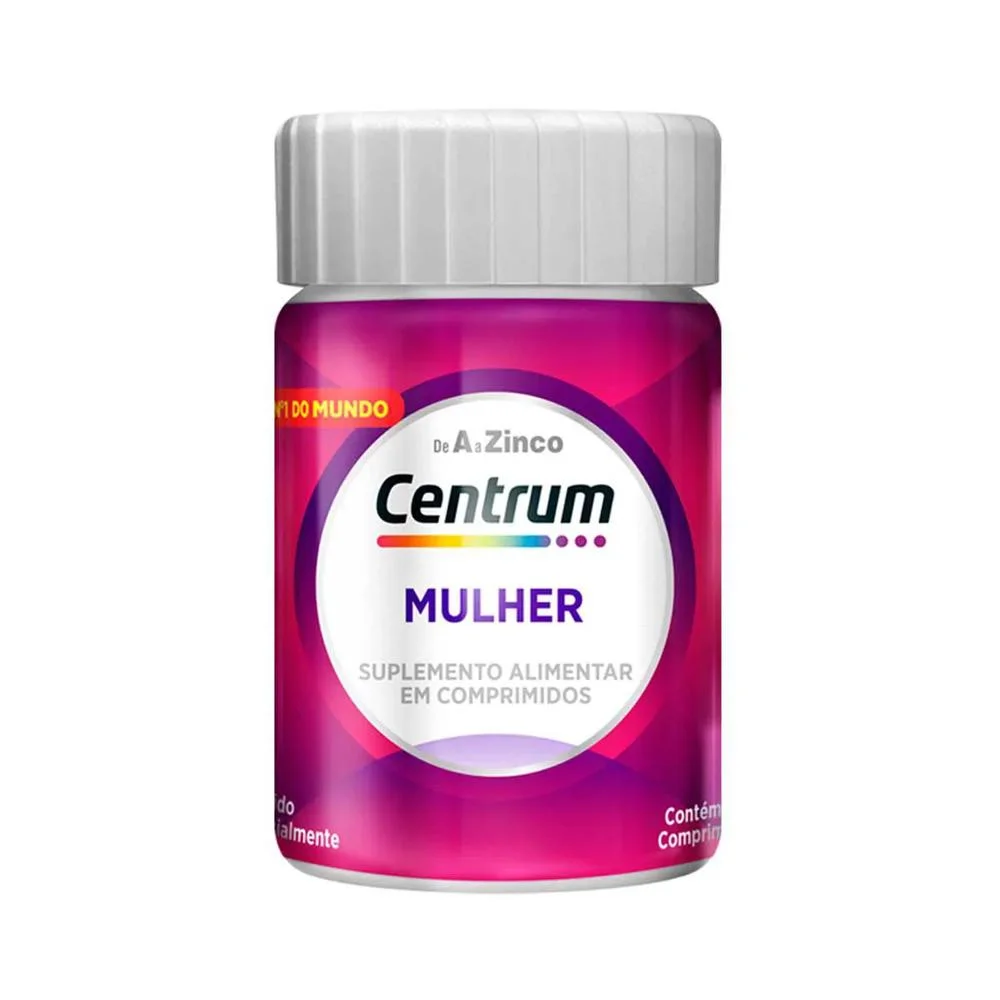 Centrum Essentials Mulher de A a Zinco com 30 Comprimidos
