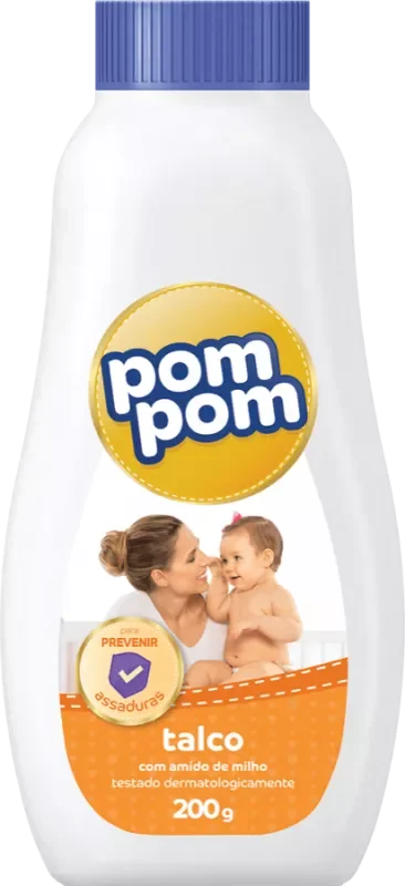 TALCO POM POM 200G BEBÊ