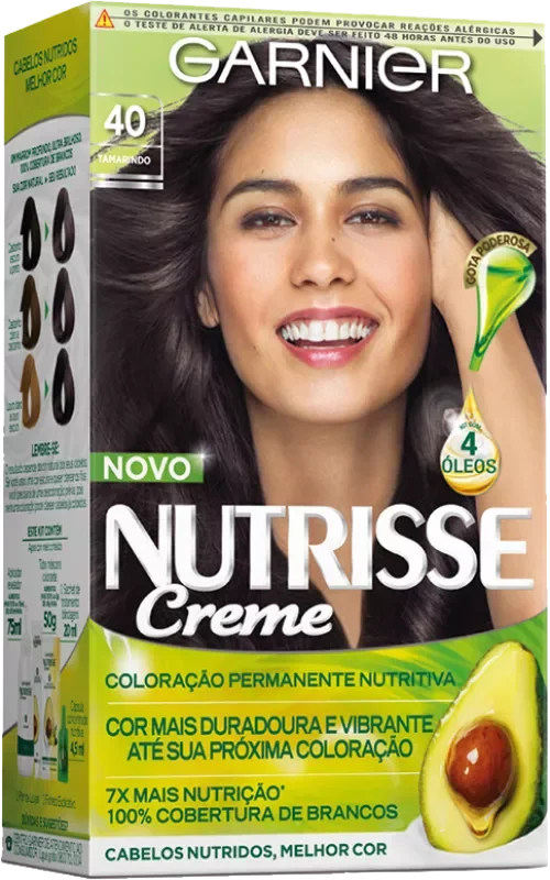 COLORAÇÃO NUTRISSE KIT 0040 TAMARINDO