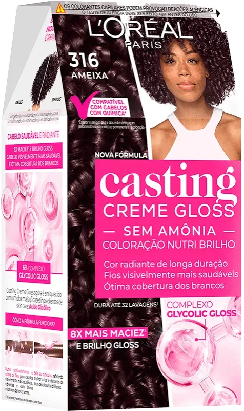 COLORAÇÃO CASTING GLOSS KIT 0316 AMEIXA