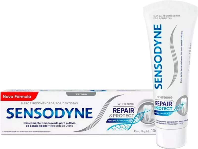 CREME DENTAL SENSODYNE 100G REPAIR&PROTECT WHITENING