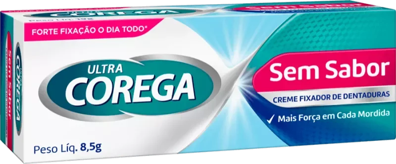 ADESIVO PARA DENTADURA COREGA 08,5G CREME SEM SABOR