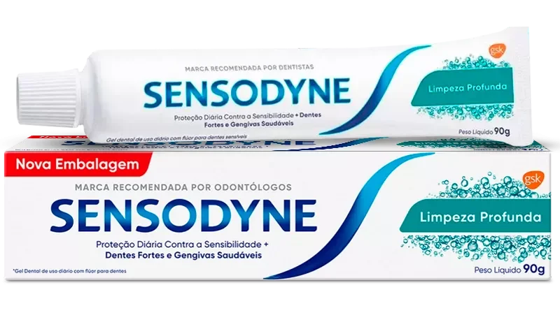 CREME DENTAL SENSODYNE 090G LIMPEZA PROFUNDA