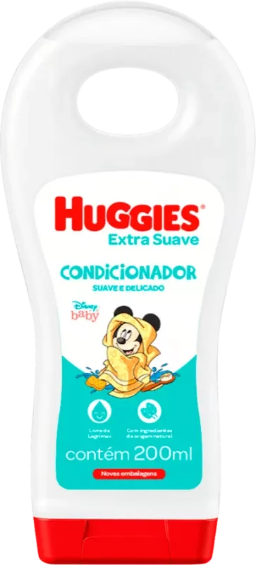 CONDICIONADOR HUGGIES BABY 200ML EXTRA SUAVE