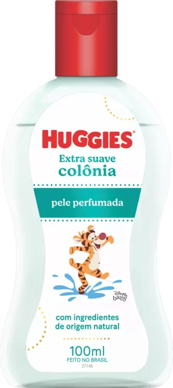 COLÔNIA HUGGIES 100ML EXTRA SUAVE