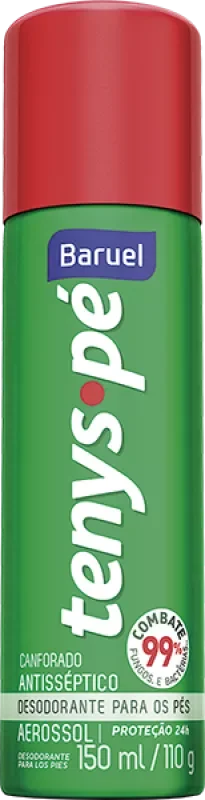 TENYS-PÉ BARUEL AEROSSOL 150ML CANFORADO