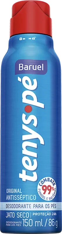 TENYS-PÉ BARUEL AEROSSOL 150ML ORIGINAL JATO SECO