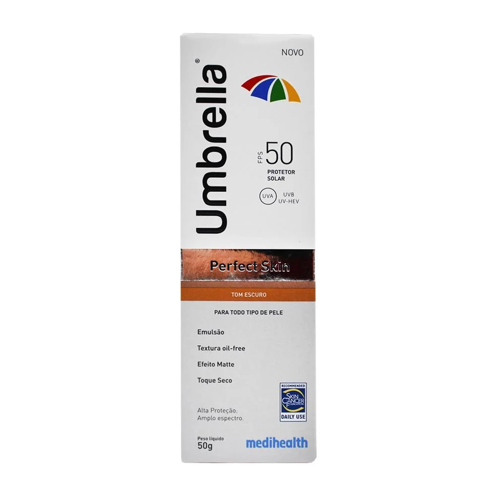 Protetor Solar Perfect Skin Umbrella FPS 50 50g