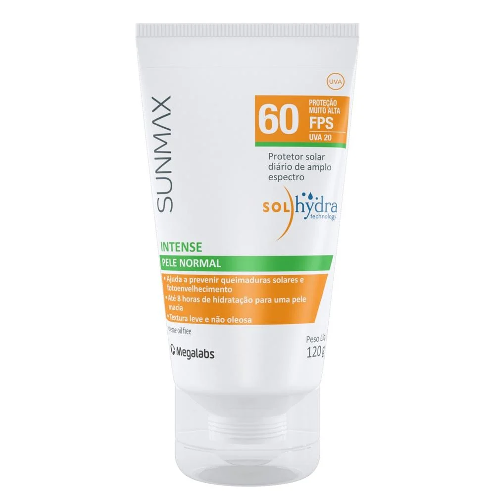 Protetor Solar FPS 60 Intense Normal SunMax 120g