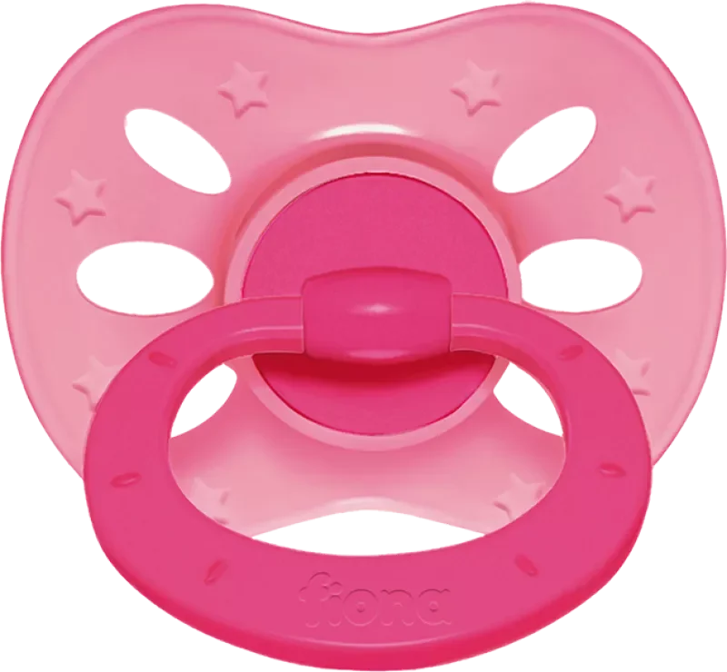 CHUPETA FIONA EXTRA AIR CLÁSSICA 642230 Nº2 ORTODÔNTICA SILICONE ROSA