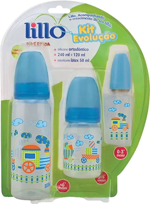 KIT MAMADEIRA LILLO 633621 EVOLUÇÃO AZUL