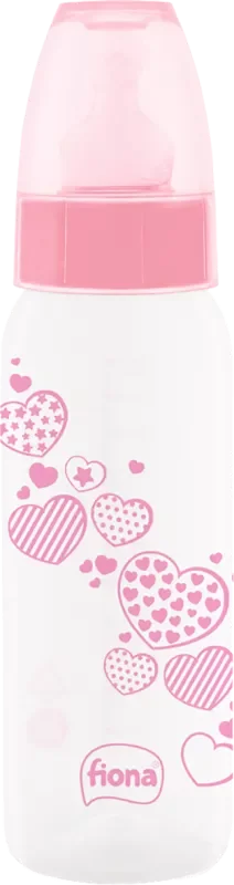 MAMADEIRA FIONA 240ML 641130 SILICONE ROSA