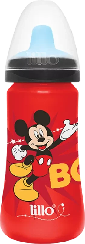 COPO LILLO COLORS DISNEY 300ML 305081 MICKEY VERMELHO