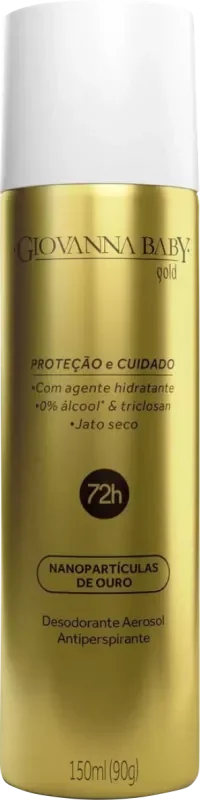 DESODORANTE GIOVANNA BABY AEROSSOL 150ML GOLD