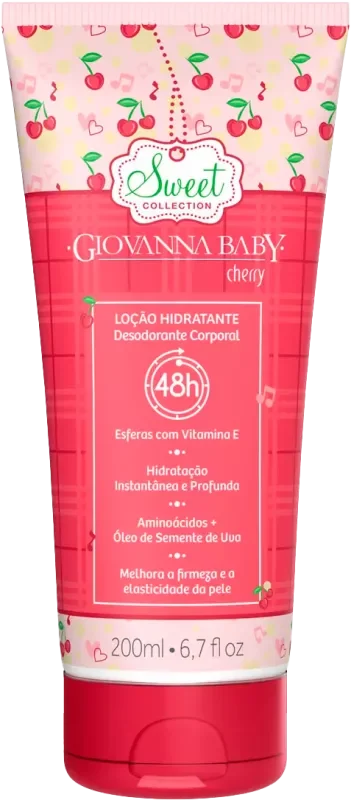 HIDRATANTE GIOVANNA BABY 200ML CHERRY