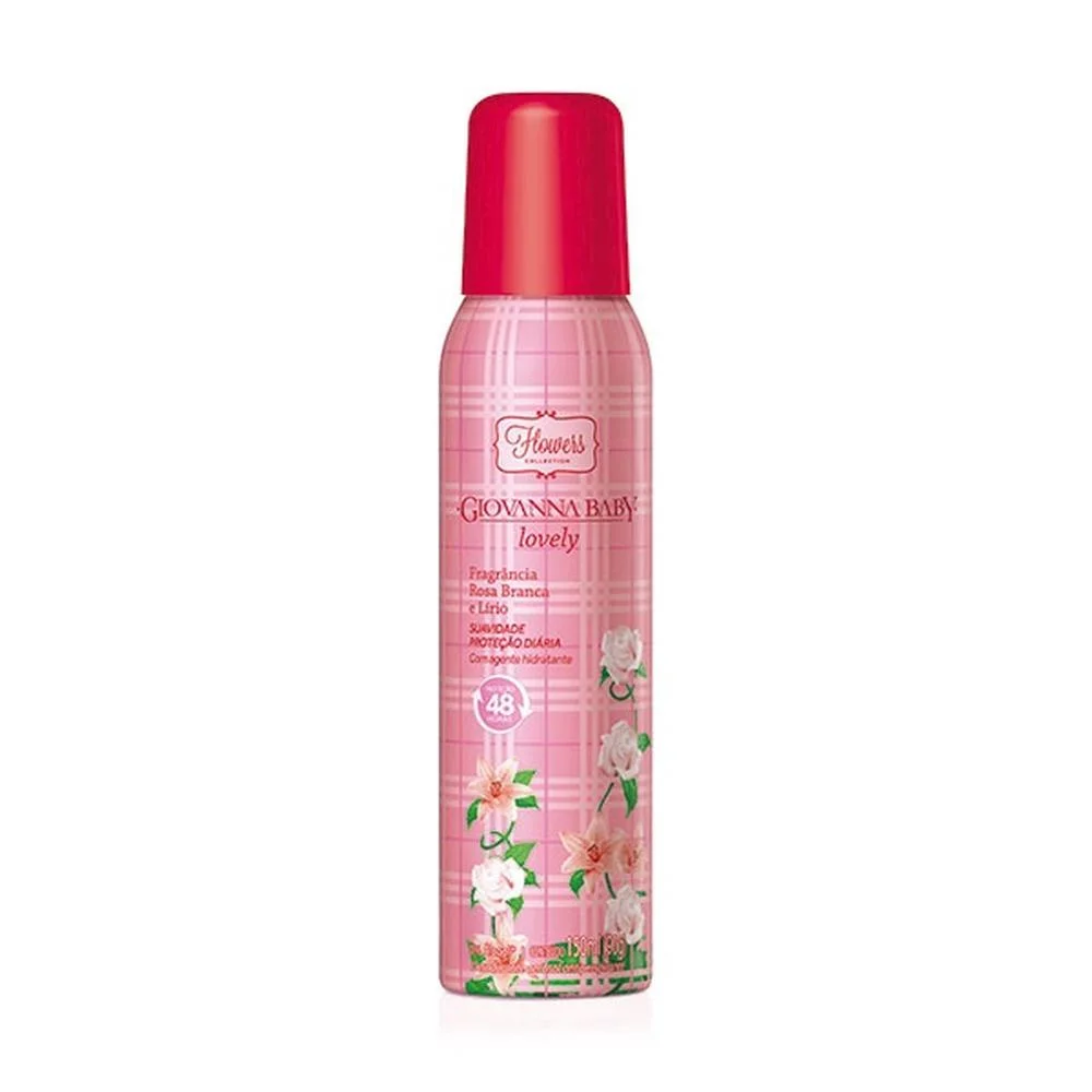 Desodorante Giovanna Baby Aerosol Lovely 150ml