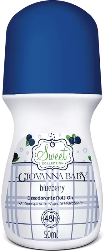 DESODORANTE GIOVANNA BABY ROLLON 050ML BLUEBERRY