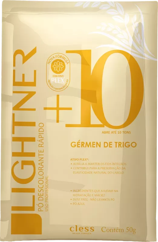 DESCOLORANTE LIGHTNER 050G GERMEN DE TRIGO