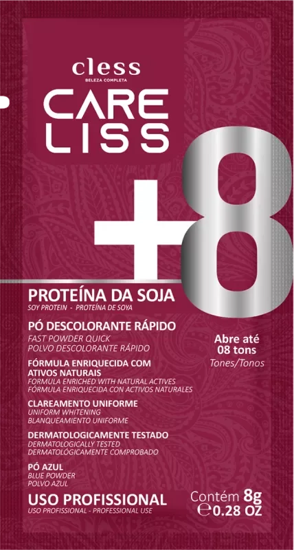 DESCOLORANTE CARE LISS 020G PROTEÍNA DA SOJA