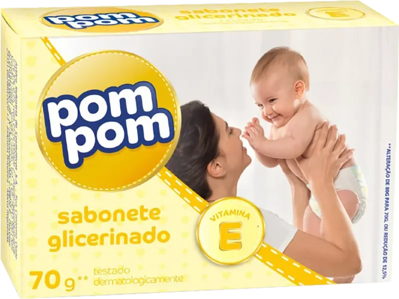 SABONETE POM POM 70G GLICERINADO