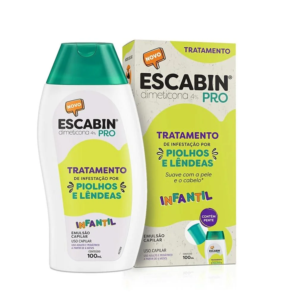Escabin Pro 4% Emulsão Capilar 100ml