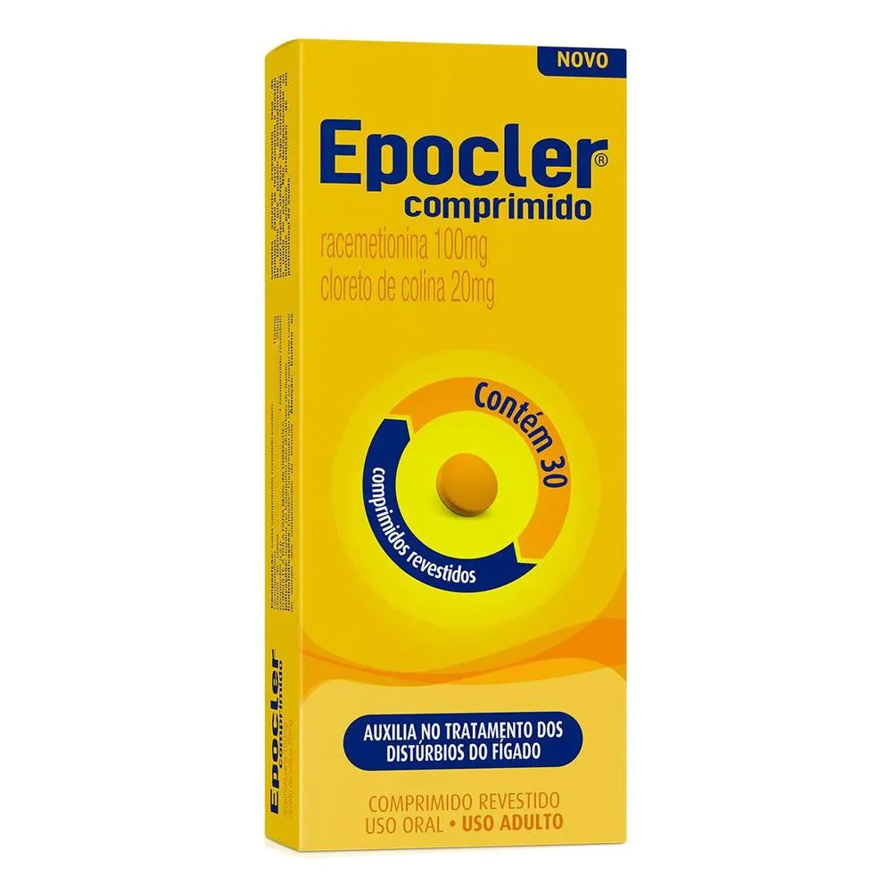 Epocler 100mg + 20mg com 10 Comprimidos