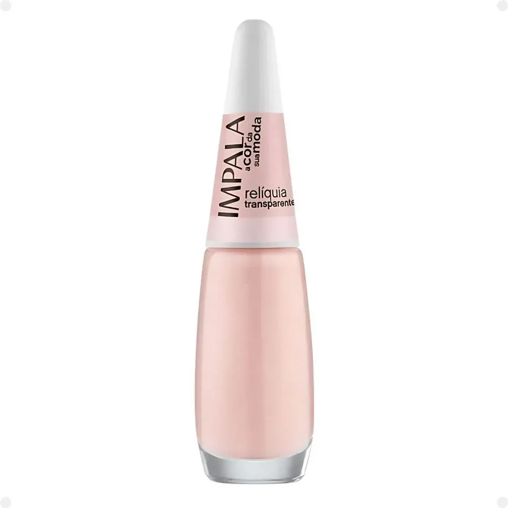 Esmalte Transparente Impala Cor da Sua Moda Relíquia 7,5ml