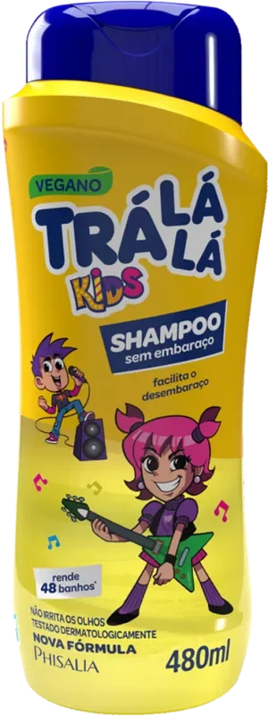 SHAMPOO TRÁ LÁ LÁ KIDS 480ML SEM EMBARAÇO