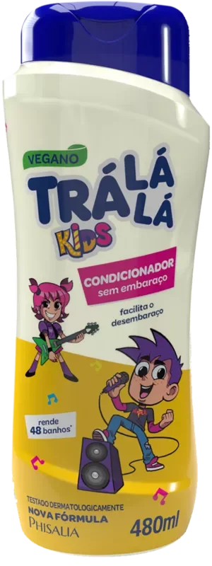 CONDICIONADOR TRÁ LÁ LÁ KIDS 480ML SEM EMBARAÇO