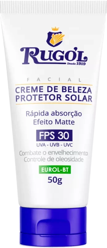 CREME FACIAL RUGOL 50G FPS30 FILTRO SOLAR