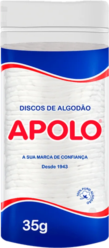ALGODÃO APOLO 035G DISCO ZIPLOCK