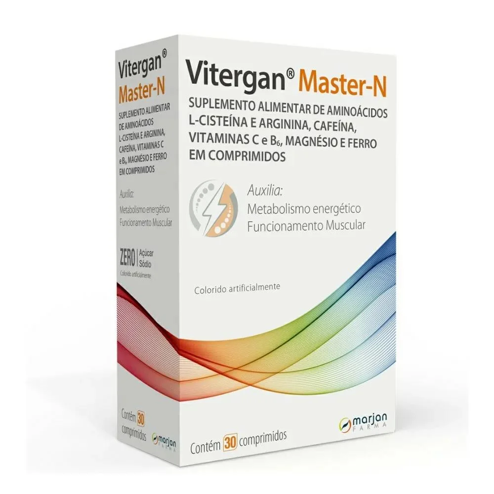 Vitergan Master-N com 30 Comprimidos Revestidos