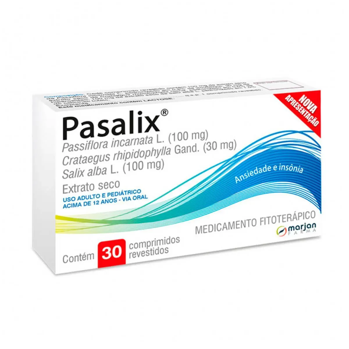 Pasalix com 30 Comprimidos Revestidos