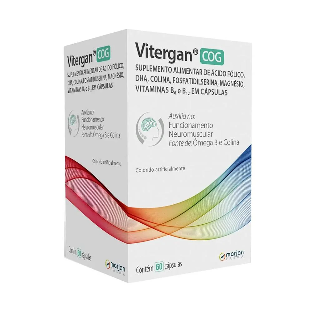 Vitergan COG com 60 Cápsulas