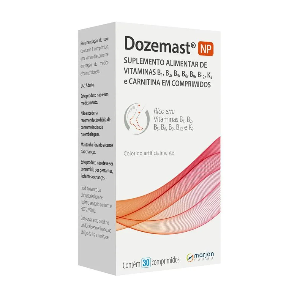 Dozemast NP Complexo B com 30 Comprimidos