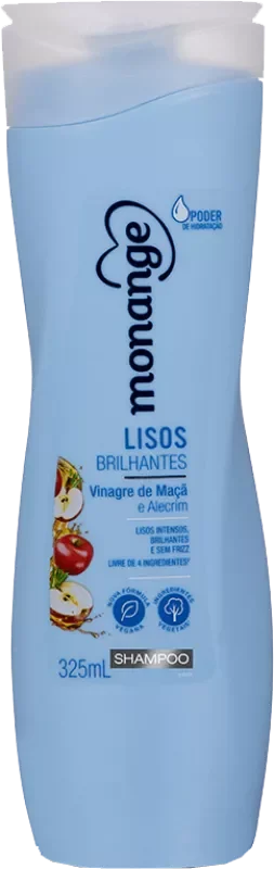 SHAMPOO MONANGE 325ML LISOS BRILHANTES
