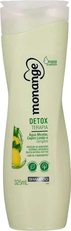 SHAMPOO MONANGE 325ML DETOX TERAPIA