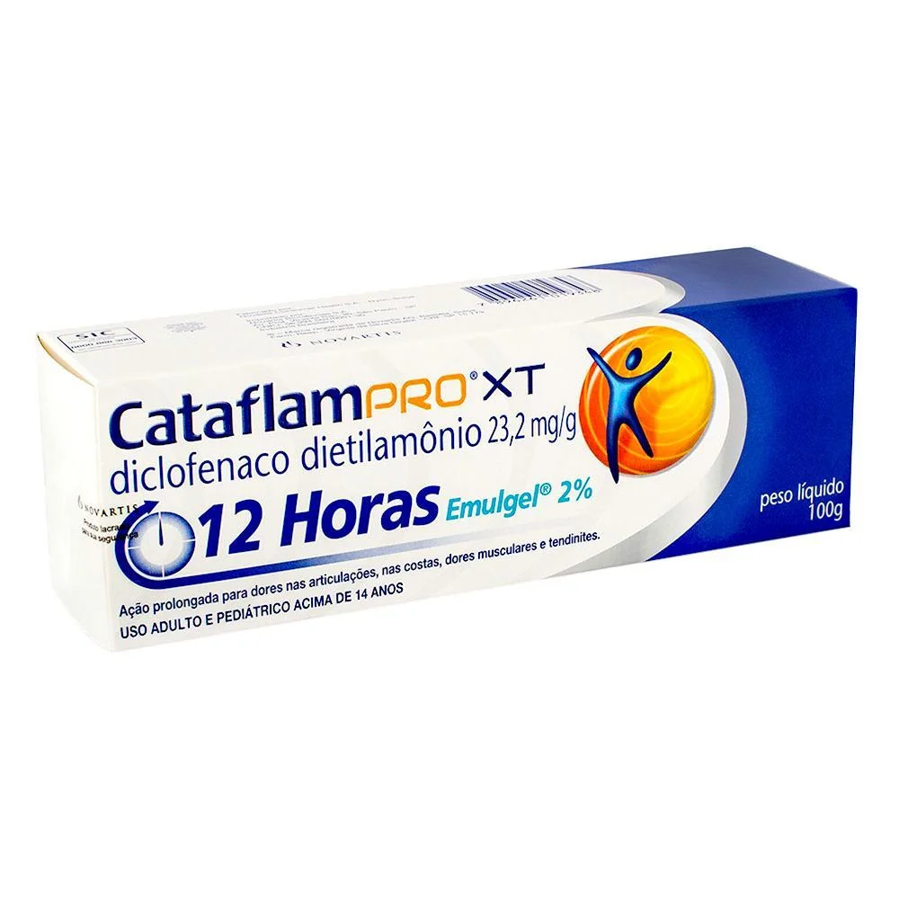 Cataflampro Xt Emulgel 23,2mg/g Gel de Uso Dermatológico 100g