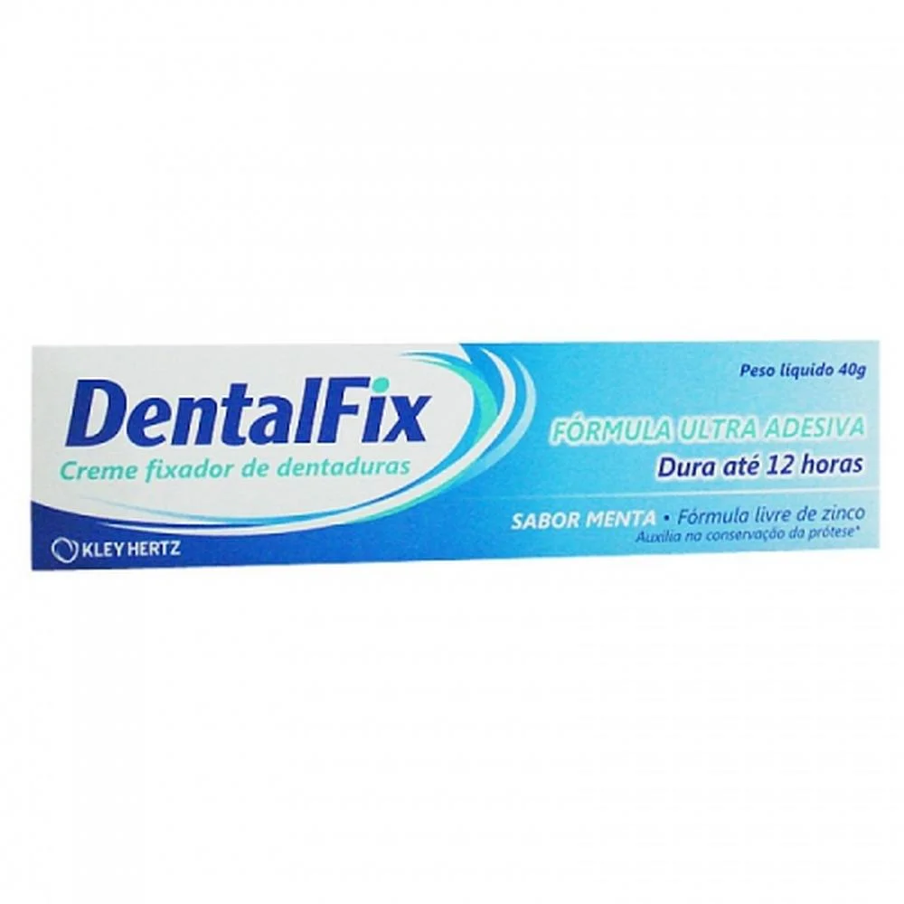 Creme Fixador Dentalfix Fórmula Ultra Adesiva Menta 40g