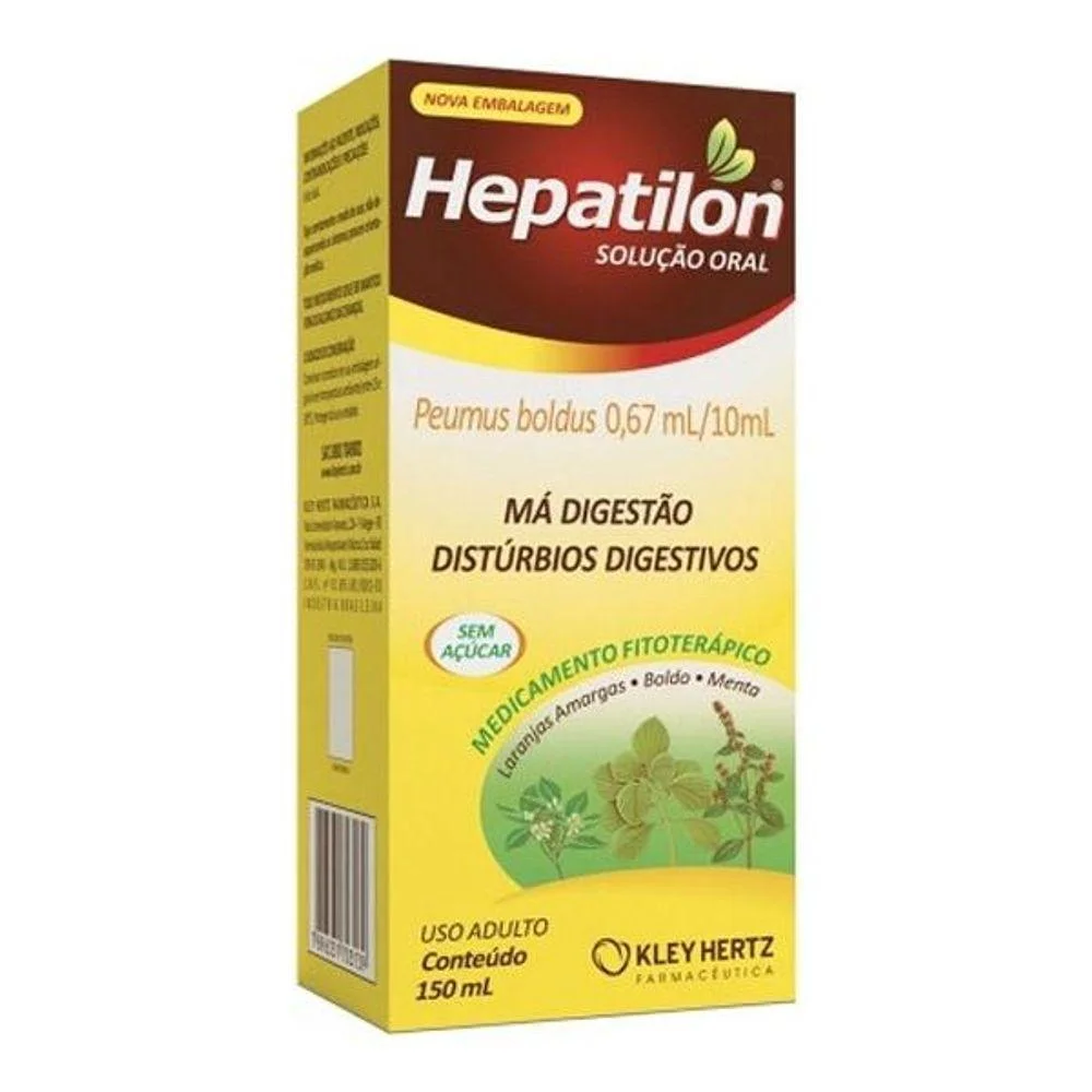 Hepatilon 0,67ml/10ml Solução de Uso Oral Frasco 150ml