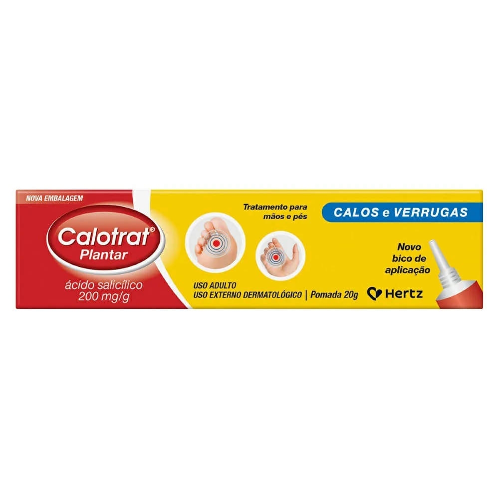 Calotrat Plantar 200mg/g Hertz Pomada 20g