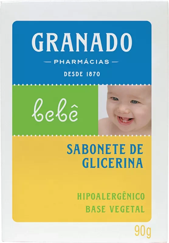 SABONETE GRANADO BEBÊ 090G GLICERINA TRADICIONAL