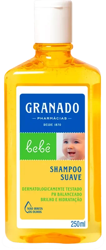 SHAMPOO GRANADO BEBÊ 250ML TRADICIONAL