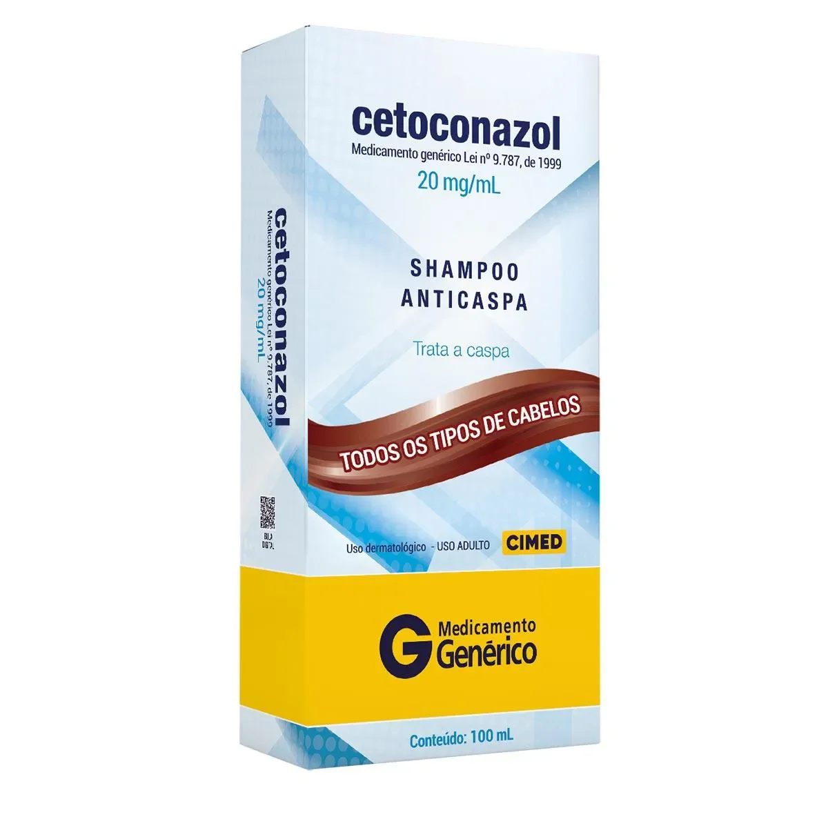Cetoconazol 20mg/ml Shampoo Anticaspa 100ml
