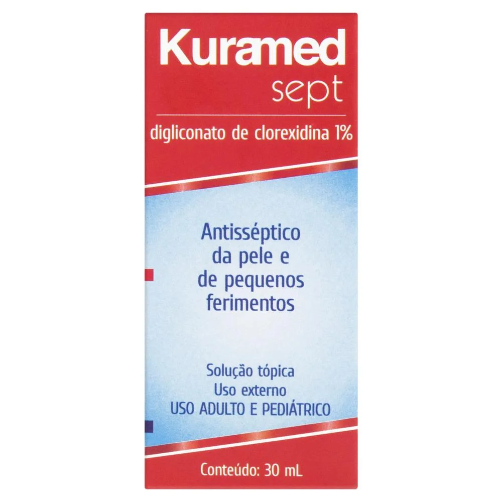 Kuramed Sept 300mg Solução de Uso Dermatológico Frasco 30ml
